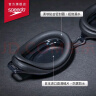 速比涛（Speedo）Edge进口精工泳镜高清防水防雾游泳装备男女通用 黑色/烟灰 实拍图