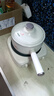 美的（Midea）电煮锅 电蒸锅 电炒锅 电热锅 2.6L分体式 小型1-2人学生宿舍多功能锅 泡面锅 XZC2061 配蒸笼 实拍图