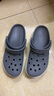 crocs卡骆驰洞洞鞋贝雅卡骆班轻便耐磨一脚蹬休闲鞋|205089 石板灰/青柠绿-0GX 43 (270mm) 实拍图