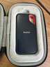 闪迪（SanDisk）E60 E61 E81固态移动硬盘包收纳包保护套便携防震防摔盒硬盘包 硬盘包(支持E61型号）磨砂皮面 实拍图