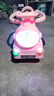 babypure shine儿童电动车扭扭车遥控可坐人1-5岁男女宝宝滑滑车充电儿童车 遮阳篷+遥控款-粉色静音轮(遥控电动滑行推行) 实拍图