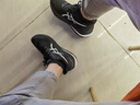 亚瑟士ASICS男子回弹支撑跑步鞋GT-2000 12 黑色/白色44.5 实拍图