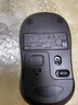 罗技（Logitech）M185鼠标 无线鼠标 办公鼠标 对称鼠标 黑色红边 带无线2.4G接收器 实拍图