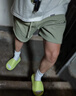阿迪达斯Yeezy SLIDE苹果椰子男女夏日清凉运动拖鞋HQ6447UK842 实拍图