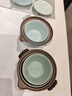 万仟堂（Edenus）茶具高档 陶瓷茶具快客杯便携旅行一壶2杯旅行茶具称心如意黑铁釉 实拍图
