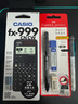 Casio 卡西欧FX-999CN CW中文版科学函数计算器全新升级大学考研考试专用李天意老师推荐 FX-999CN CW黑色（百乐笔套装+四件套） 实拍图