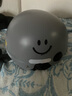 新日新日3C国标认证摩托电动车头盔男女四季通用骑行电瓶车半盔安全帽 火山灰【防晒短镜+可拆护耳】 3C新国标A类 实拍图