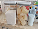 佳帮手按压式密封罐食品级五谷杂粮收纳盒面粉零食宠物粮防潮储物罐2.3L 实拍图