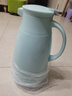 JEKO&JEKO保温壶家用热水瓶暖水壶大容量宿舍开水瓶玻璃内胆 1.9L淡蓝色 实拍图