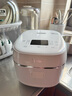 美的（Midea）电饭煲0涂层 家用3L电饭锅不锈钢无涂层蜂窝内胆2-3人IH加热智能多功能电饭煲HC3050S 实拍图