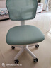 冠群尚品（GUANQUN HOUSEHOLD） 小空间办公椅学生学习椅升降写字椅子转椅座椅电脑椅家用靠背椅 【办公版】白框蓝-万向轮 无扶手 实拍图