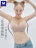 华歌尔猫耳杯外扩内衣女小胸聚拢显大无痕漫画胸加厚背心少女文胸WC3503 实拍图