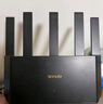 Tenda腾达路由器【升级立式WiFi6】AX1500千兆穿墙王:信号增强无线家用全屋Mesh排行前十名云霄黑 实拍图