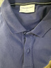 Calvin KleinJeans夏季男士商务休闲通勤ck翻领字母印花短袖T恤POLO衫J319635 CIK-藏蓝色 XL （建议170-190斤） 实拍图