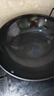 传世家徽铁锅双耳炒锅无涂层炒菜锅家用老式熟铁圆底锅燃气灶专用加大加深 36CM+加长不锈钢锅铲 36cm 实拍图