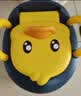 贝玛多吉儿童马桶坐便器小男孩女宝宝婴幼儿专用训练厕所家用便盆尿桶尿盆 黄色【高脚加大款】0-7岁用 普通硬垫+1个绒垫【送刷】 实拍图
