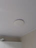 三防吸顶灯led超薄简约圆形阳台卧室厨卫过道灯具 三防高亮27cm白光30瓦丨适12㎡内 实拍图