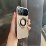 路杰森适用苹果16手机壳磁吸壳iPhone16promax散热镜头全包苹果15防摔支架大视窗13pm高级感ip14男女12 【沙漠金】Magsafe磁吸-自带镜头膜-送钢化膜 苹果16 ProMax 实拍图