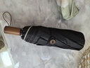 蕉下（beneunder）太阳伞防紫外线夏季遮阳伞晴雨两用伞双层三折防晒伞防晒小黑伞 【经典大花】月雾 实拍图
