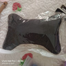 佐航（ZUOHANG）夏季冰丝汽车用头枕骨头靠枕护颈枕脖子劲颈部车载车座小枕头一对 丹尼皮黑色一个 实拍图