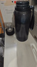 天喜（TIANXI）磁弹泡茶杯磁吸茶水分离杯子运动水壶大容量水杯男士喝茶杯 【加厚款】时尚黑840ml 实拍图