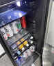 先科（SAST）冰吧冷藏柜 欧式恒温红酒柜酒店家用电冰箱迷你小型单门办公室电竞保鲜展示留样茶叶饮料药品柜 135升 黑胆（冷藏+微冷冻+蓝光灯+带锁） 实拍图