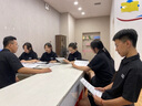 蓝之旺 工作服定制印字印logo夏季工衣男短袖polo文化衫t恤订做4S店工装 A款【40支索罗纳230g抗皱】藏青 XL 实拍图