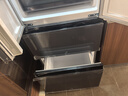 美菱400升法式多门冰箱抽屉双变频家用冰箱超薄超窄嵌入式风冷无霜厨房一级能效底部散热小空间大容积 BCD-400WP9CZX-灰 实拍图