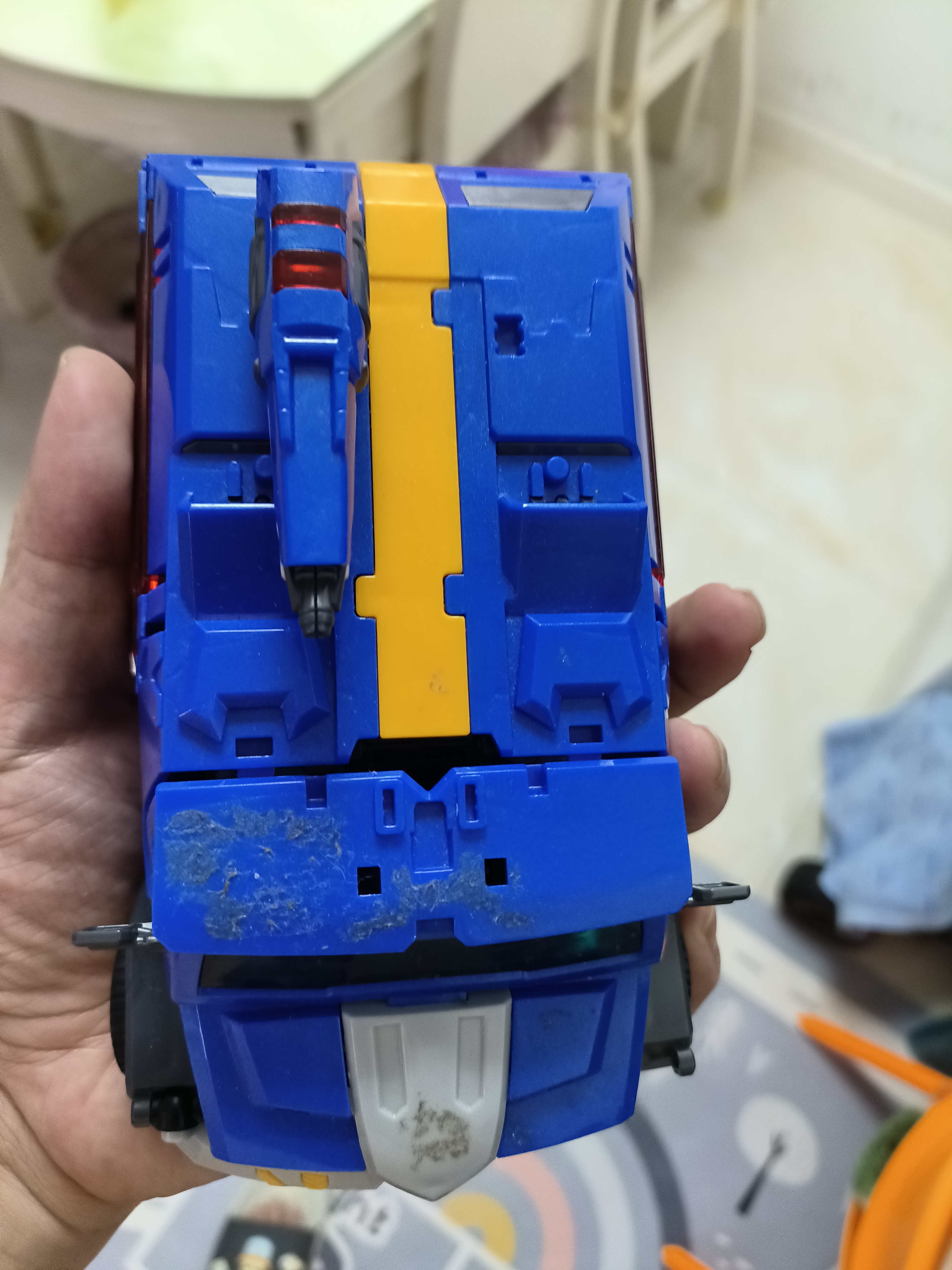 德馨玩具（DISON）变形联盟2345烈兽战纪时空危机深渊版变形合体汽车男孩玩具机器人 【四代】越空强袭普力士-四合体 实拍图