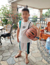 李宁（LI-NING）篮球7号CBA比赛成人儿童青少年中考室内外训练标准七号 PU443 实拍图