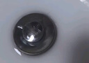 潜水艇（Submarine）CQ-8铜镀铬面盆弹跳下水器洗手盆漏水塞子过滤头发杂物 小蘑菇头 实拍图