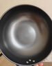 炊大皇 炒锅铁锅 健康无涂层蜂窝纹32cm 家用炒菜锅玄铁XT32CGH 实拍图
