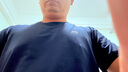 361°运动套装男春夏季跑步短袖基础舒适速干健身训练衣服 【男款】深墨蓝/超级黑 XL 实拍图