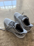 HOKA ONE ONE男款夏季克利夫顿 9跑步鞋CLIFTON 9轻量透气缓震 雾灰/黑色 42 实拍图