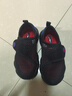 鸿星尔克童鞋男童网鞋夏季小童透气网面中大童一脚蹬跑鞋儿童运动鞋 正黑/大学红-男童 -偏小1码 27 实拍图