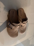 百丽休闲厚底增高勃肯鞋男包头外穿半拖鞋B3731BH5 棕色 40 实拍图