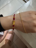 周六福足金黄金手链女绞丝链生日礼物计价AA072175  约2.26g 16+2cm 实拍图