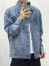 森马（Semir）牛仔外套男25秋复古水洗轻工装夹克小宽松上衣中性款109125108113 实拍图