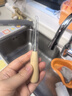 HUYO不锈钢鳝鱼刀家用黄鳝泥鳅开膛去骨专用刀划破剖鱼工具加厚杀鱼刀 全钢鳝鱼刀【高背】+固定钉 实拍图