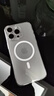 倍思 【真不发黄丨冰透款】适用iphone15promax手机壳苹果15promax保护套磁吸壳超薄无线充电防摔全包 实拍图