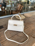 CAHOE KULLO凯莉包包女款轻奢2025新款品牌女士斜挎手提包圣诞节礼物送女朋友 米白-CK女包送女朋友老婆闺蜜生日礼物 实拍图