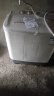 美的（Midea）洗衣机半自动双桶 MP80-DS805  8kg大容量 半自动洗衣机 洗8kg+甩5.5kg 双桶双缸洗衣机 以旧换新 实拍图