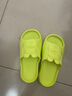 IQGD凉拖鞋男拖鞋休闲外穿洗澡新款防滑居家可爱夏季沙滩 绿色 36-37 实拍图