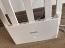 Tenda腾达路由器【满血WiFi6+】升级立式AX3000千兆穿墙王:信号增强无线家用Mesh放大器国家补贴云霄白 实拍图