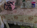 温恋 浪漫时尚小碎花桌布餐桌椅垫田园蕾丝方桌茶几布艺餐桌布椅垫 春色满园 桌布130*180cm含花边 实拍图