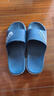 拖鞋男夏季外穿大码运动防滑耐磨室内家居浴室洗澡软底凉拖鞋男 藏青【升级款】 48-49码（适合47-78码穿） 实拍图