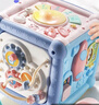 婴儿玩具手拍鼓玩具0-1岁多功能六面盒宝宝一岁新生儿音乐玩具敲琴拍拍鼓早教启智六面体 百宝箱 实拍图