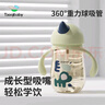 taoqibaby学饮杯鸭嘴杯PPSU宝宝吸管杯儿童水杯婴儿吸管奶瓶幼儿园防摔杯 实拍图