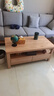 源氏木语全实木电视柜北欧风橡木地台柜现代简约矮柜客厅地柜储物收纳柜子 原木色1.5米电视柜+1.05米茶几 整装 实拍图
