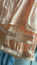 嫚熙（EMXEE）嫚熙春夏薄款纯棉月子服孕妇哺乳睡衣产后产妇家居服 气泡粉-两件套-胸垫款无哺乳口 M【合适85-125斤 Supima棉】 实拍图